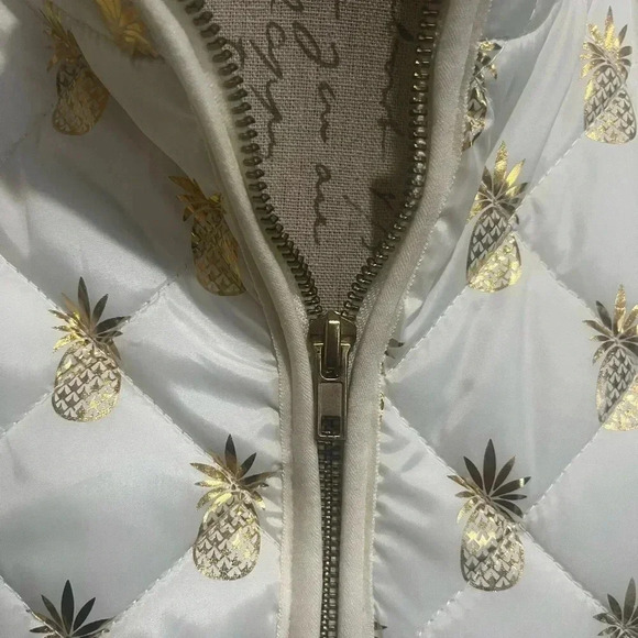 Simply southern pineapple womens vest sz med - Picture 3 of 7